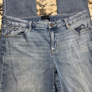 Buckle Denim Blue Straight Leg Jeans